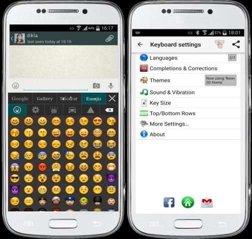 Milan Keyboard IconMe screenshot 2