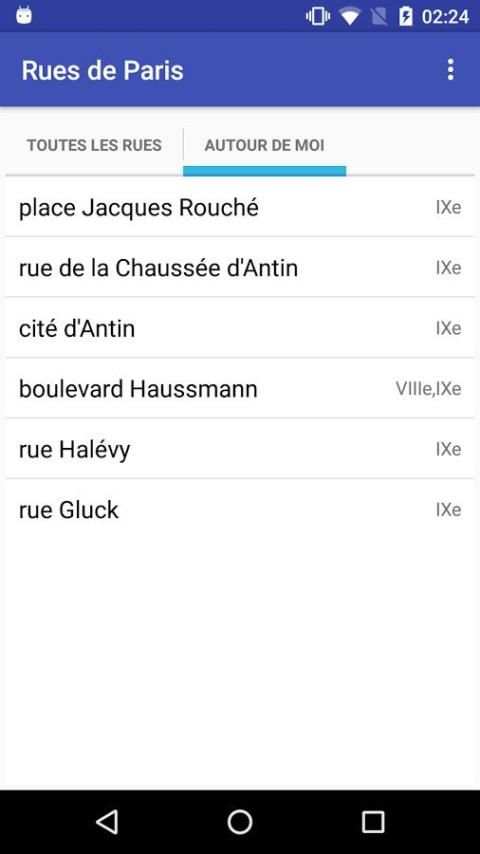 Rues de Paris screenshot 1