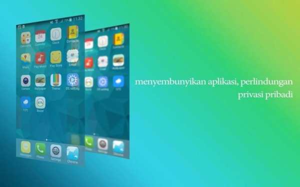 Tampilan iphone Full untuk Android screenshot 1