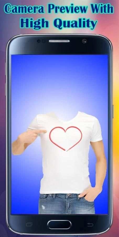 Man T-shirt Photo Suit Editor screenshot 3