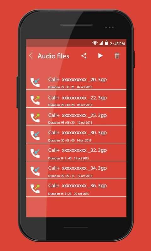 Call Recorder - (Secure) screenshot 1