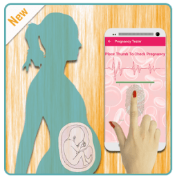 pregnancy test prank icon