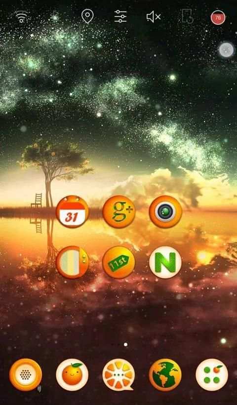 My orange tree live theme screenshot 1