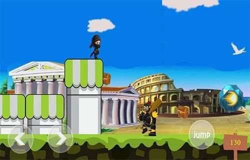 Ninja fighter jump screenshot 2