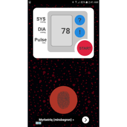 Blood Pressure Check PRO Prank أيقونة