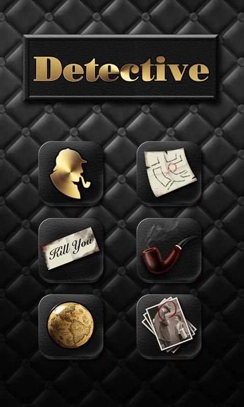 Detective GO Launcher Theme screenshot 5