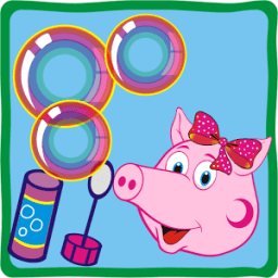 Pig Pepi let bubbles أيقونة
