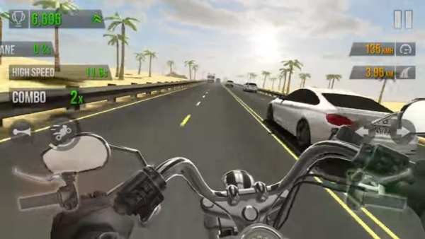 Traffic Rider: Highway Racer 2 تصوير الشاشة
