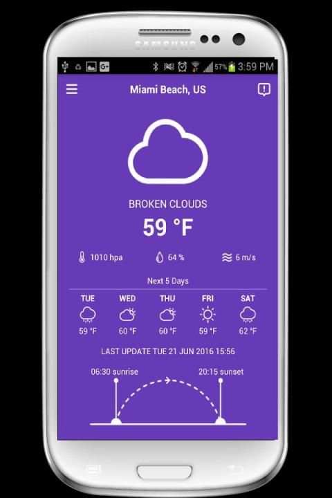 Weather Forecast App स्क्रीनशॉट 8