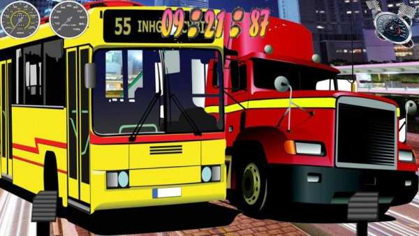 Traffic Bus Rush FREE! screenshot 2
