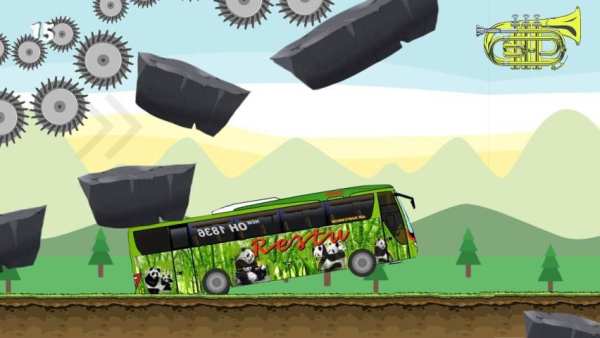 Restu Bus Simulator स्क्रीनशॉट 3