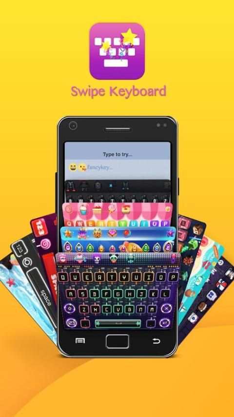 Swipe Keyboard - fast typing स्क्रीनशॉट 5
