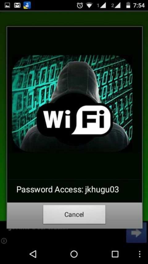 Wifi-prank password hacker App screenshot 1