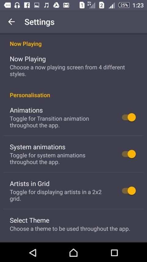 Power Music player скриншот 3