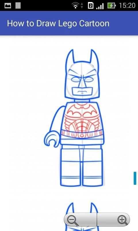 How To Draw Lego Cartoon स्क्रीनशॉट 6
