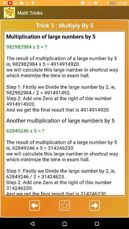 Math Tricks स्क्रीनशॉट 5