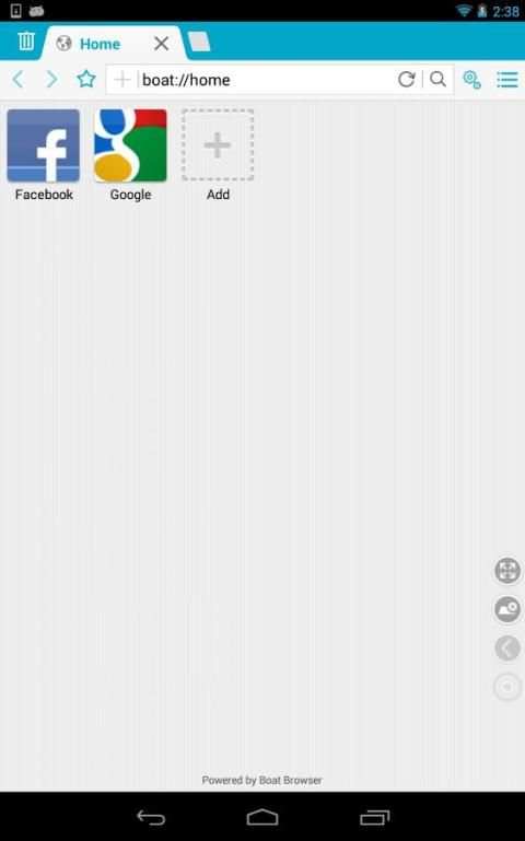 Boat Browser للهواتف اللوحية 8 تصوير الشاشة