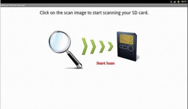 Manually Scan SD Card / Media screenshot 2