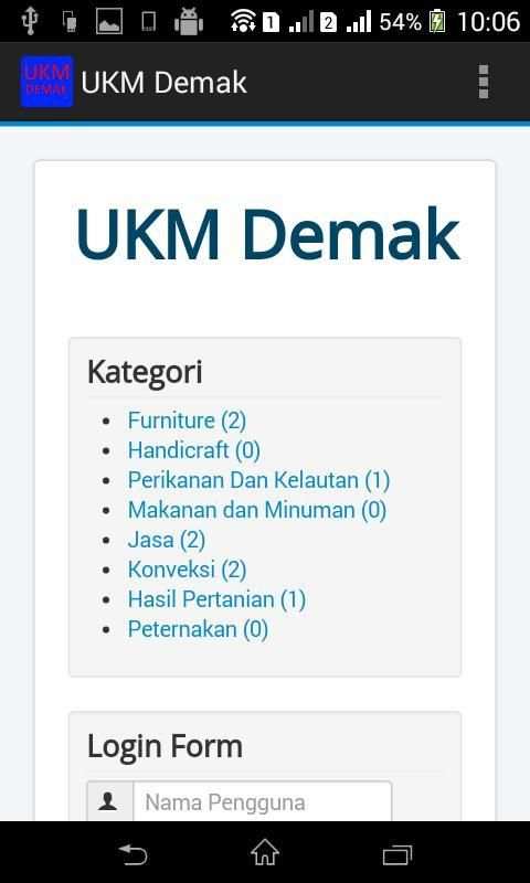 UKM Demak screenshot 2