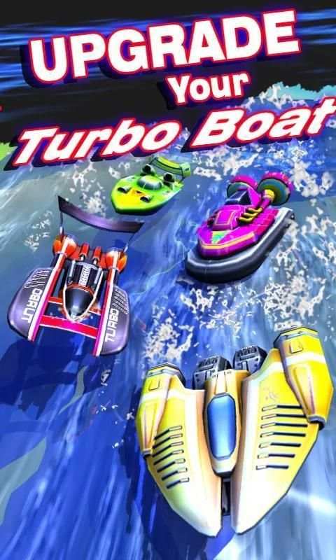 Turbo Boat Dash скриншот 1