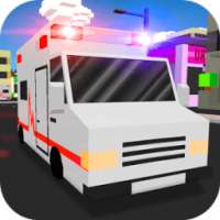 Cube Ambulance Simulator 3D