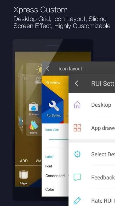 RUI Launcher - Smart launcher screenshot 4