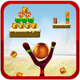Golden handi Knock down game أيقونة