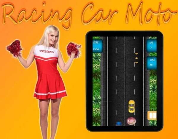 Racing Moto Car screenshot 2