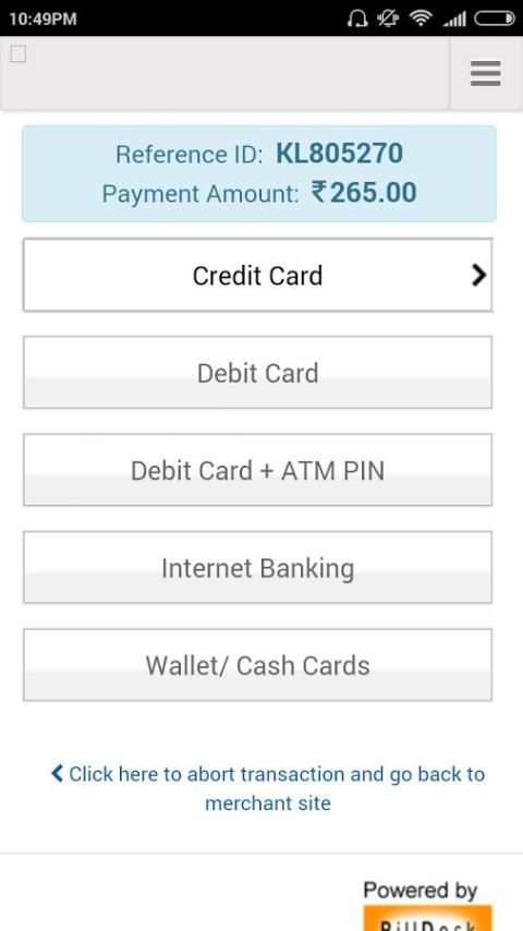 Kerala RTC KSRTC Online Ticket screenshot 3