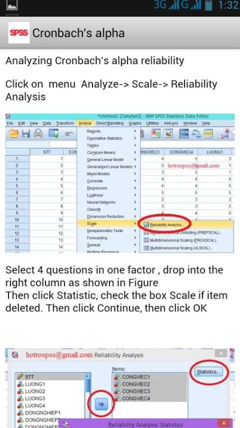 SPSS Support screenshot 1