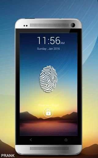 Fingerprint Lock Screen Prank screenshot 1