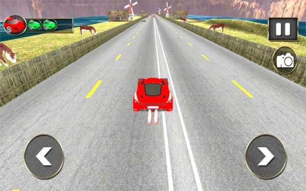 City Car Traffic Racing скриншот 2