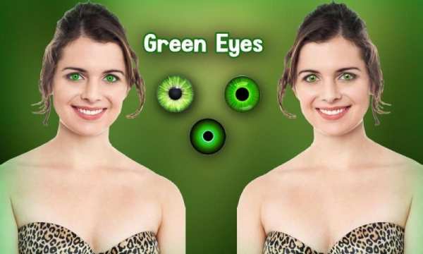 Change Color Eyes Lens 3 تصوير الشاشة