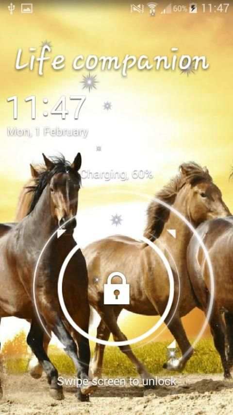 Horses Live Wallpaper 4 تصوير الشاشة