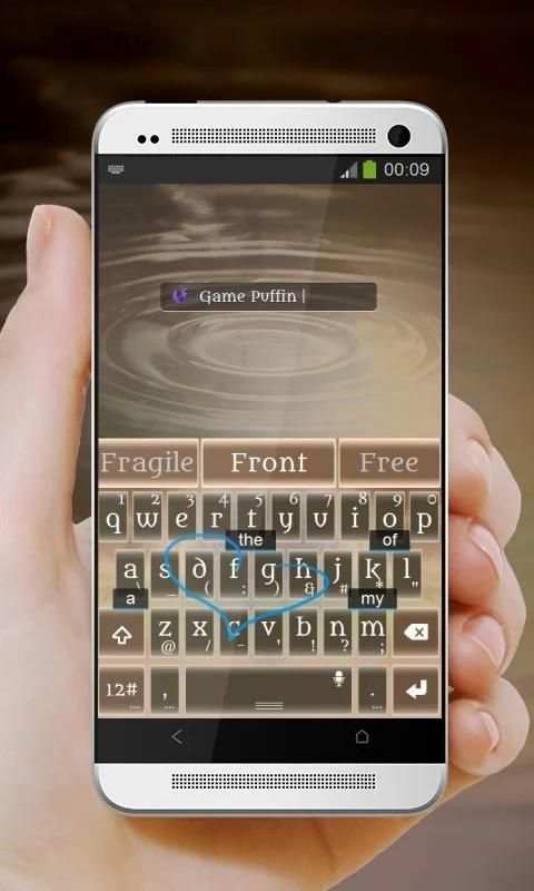 Permainan Puffin TouchPal tema screenshot 2