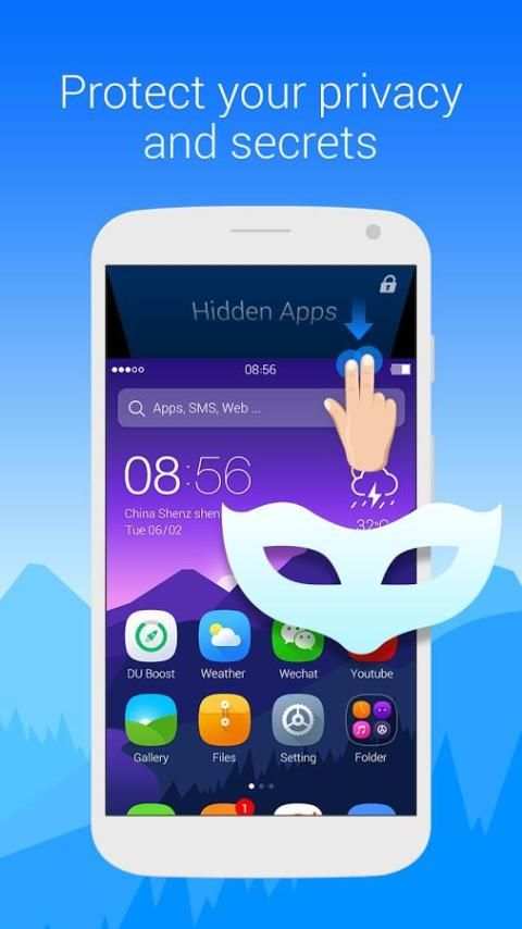DU Launcher عزز من أداء هاتفك 5 تصوير الشاشة