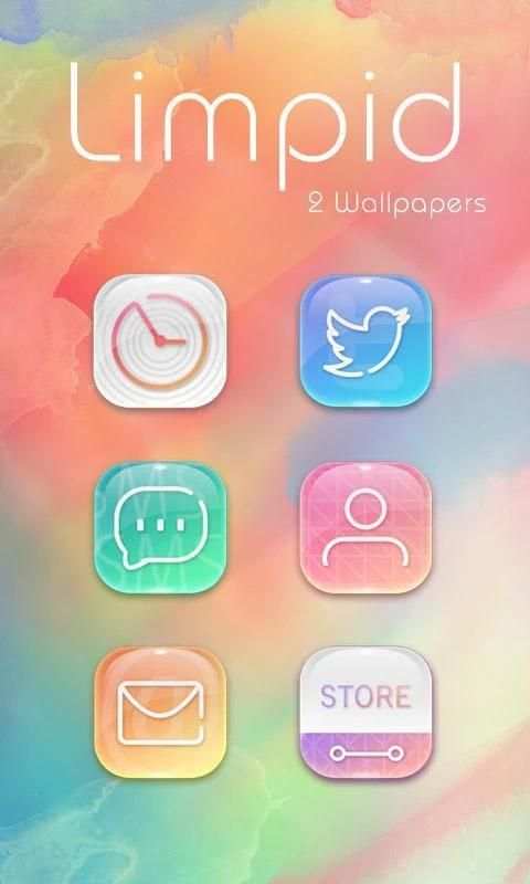 Limpid GO Launcher Theme screenshot 5