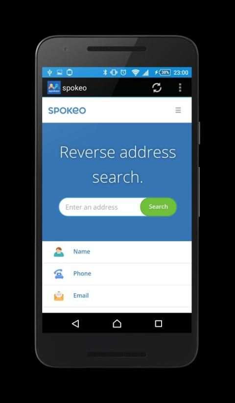 spokeo screenshot 1