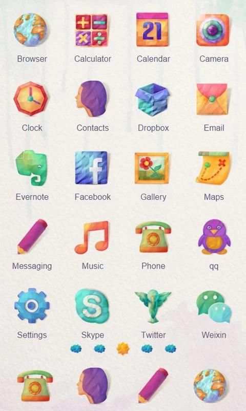 Color ZERO Launcher screenshot 2