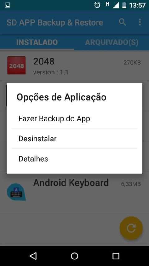 SD APP Backup & Restore स्क्रीनशॉट 3