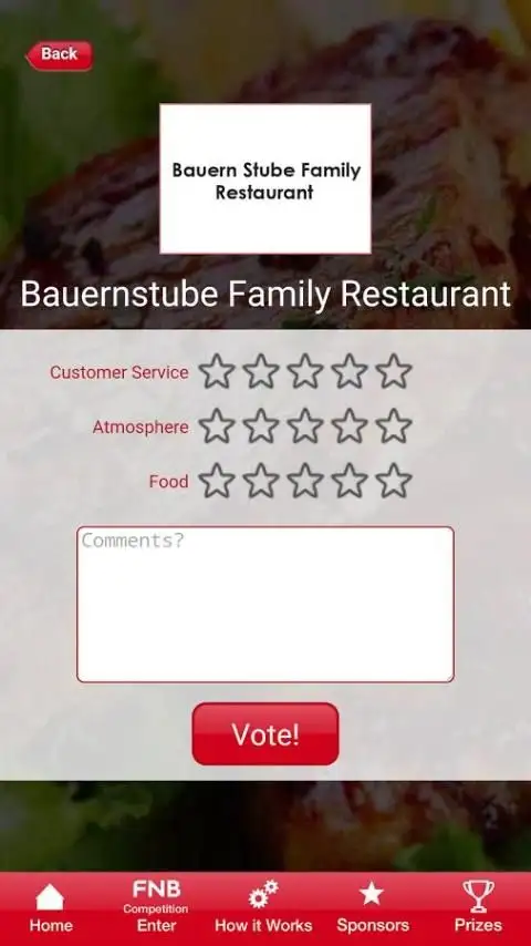FNB Restraurant Week screenshot 1