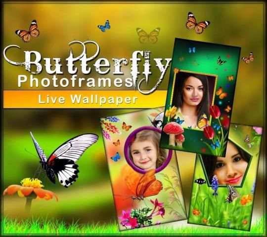 Butterfly Photo Frames LWP screenshot 1