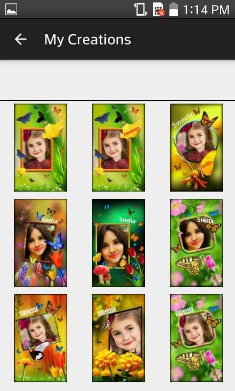 Butterfly Photo Frames LWP screenshot 6