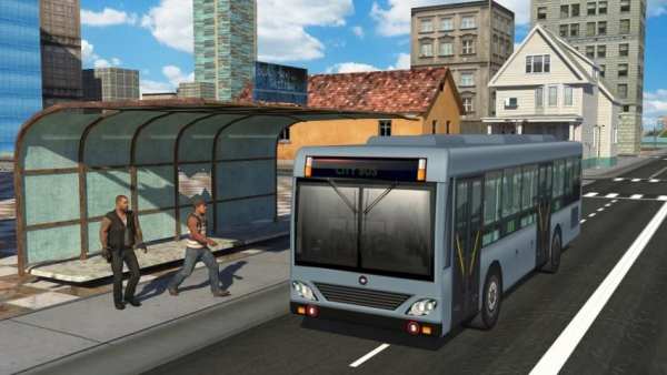 City Bus Driving Simulator स्क्रीनशॉट 12