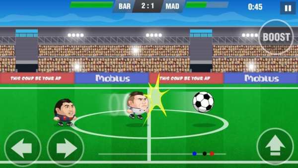 Mini Football/Soccer Head Cup स्क्रीनशॉट 1