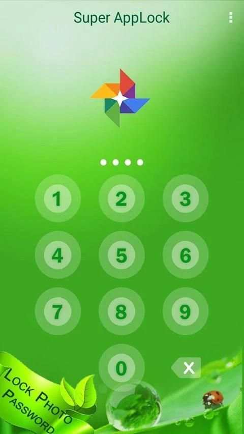 AppLock Tema Hijau screenshot 4