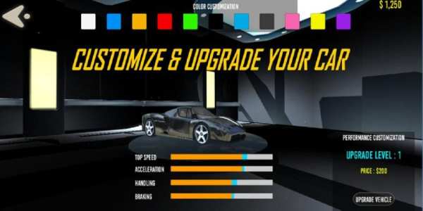 Fast Car Racing скриншот 4