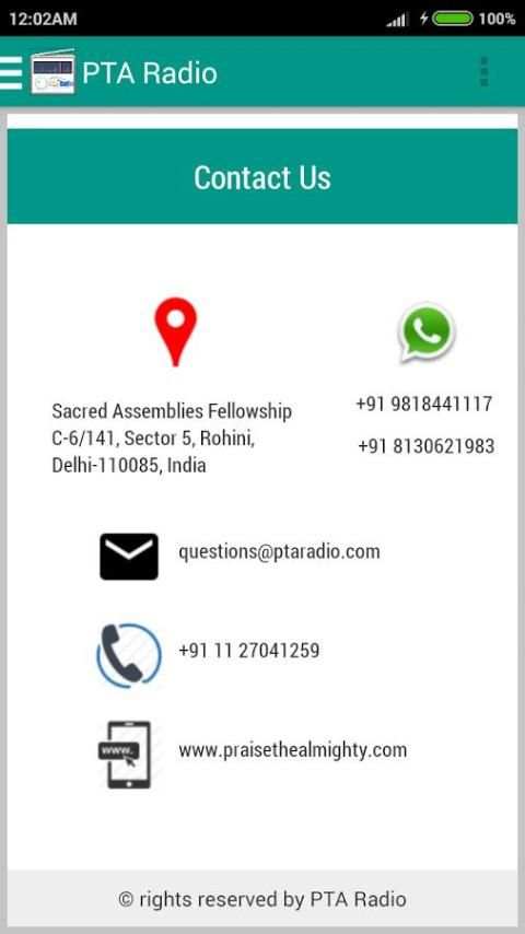 PTA Radio screenshot 1