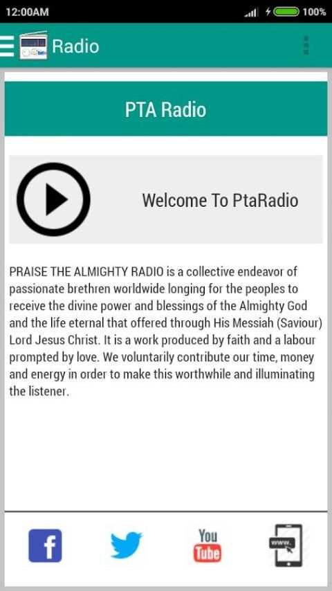 PTA Radio screenshot 2
