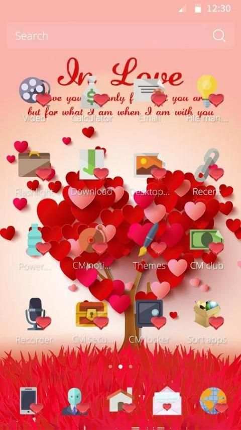 In Love Theme स्क्रीनशॉट 2
